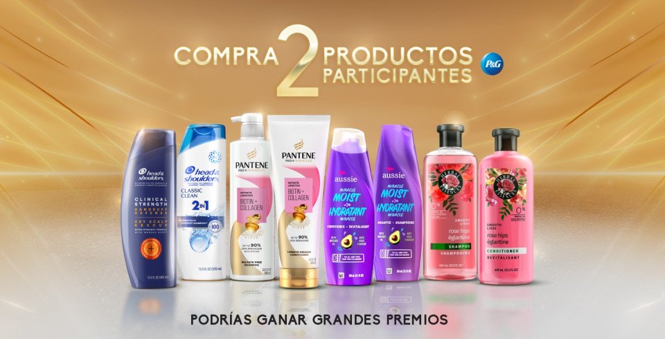 Compra dos productos participantes podrás ganar grandes premios.